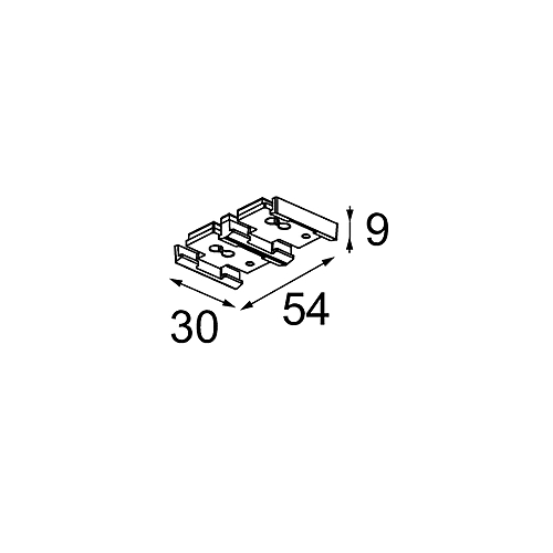 Track 48V Twin Bracket